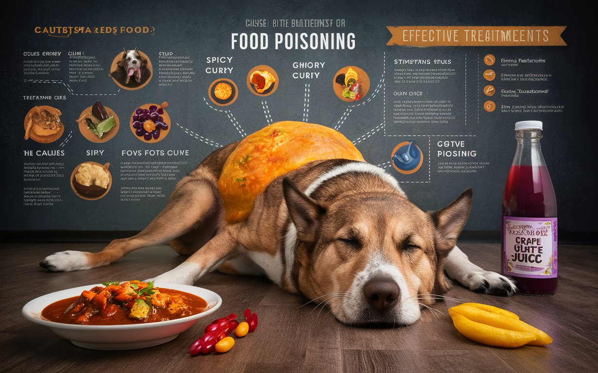 Food Poisoning in Dogs: Causes, Symptoms, and Effective Treatments