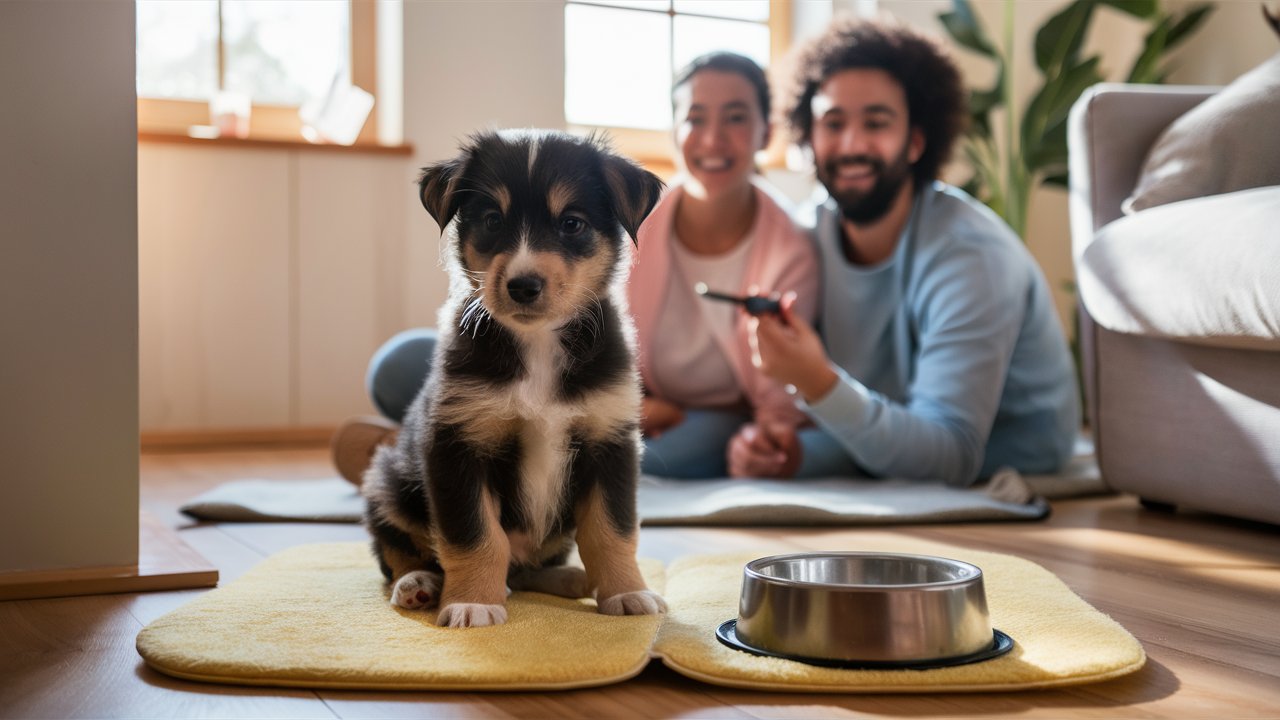 how to house-train a dog